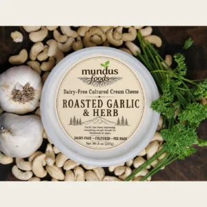 Dairy-Free Cream Cheese - Roasted Garlic Herb