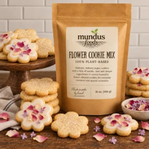 Plant-Based Flower Cookie Mix