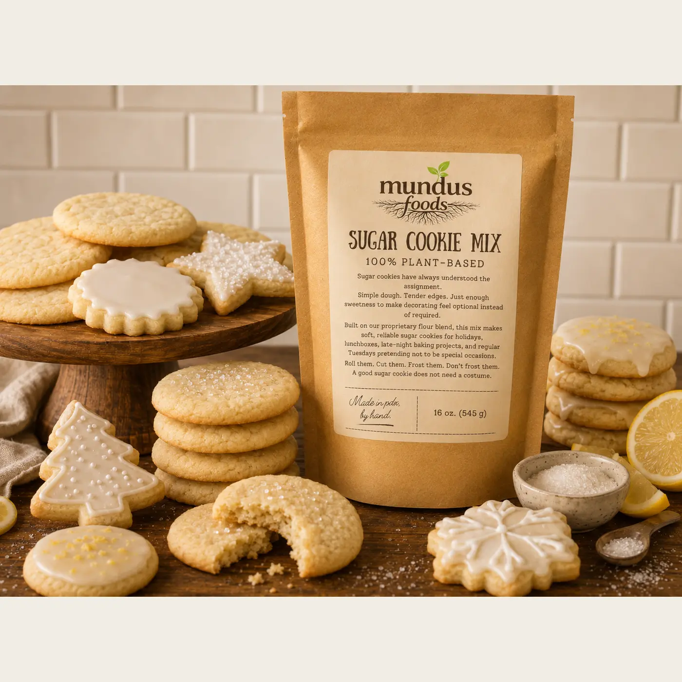 Plant-Based Sugar Cookie Mix